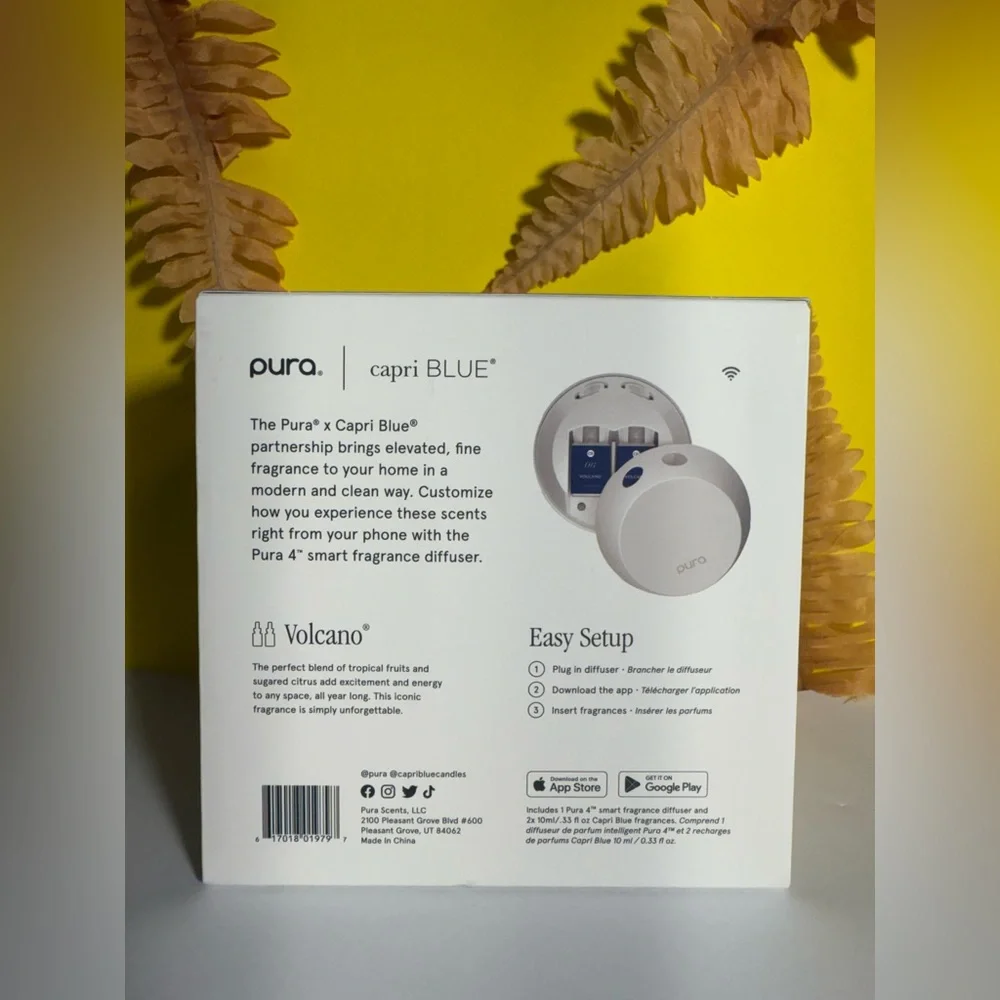 Capri Blue Pura 4 Smart Home Fragrance Scent Diffuser Kit - Picture 3 of 10